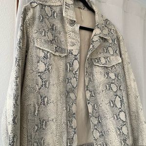 Free People Trucker Jacket